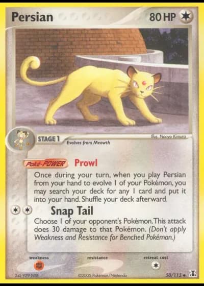 Snobilikat #50/113 — EX Delta Species
