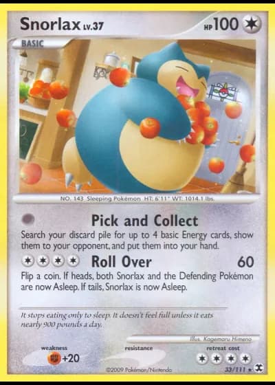 Snorlax #33/111 — Rising Rivals