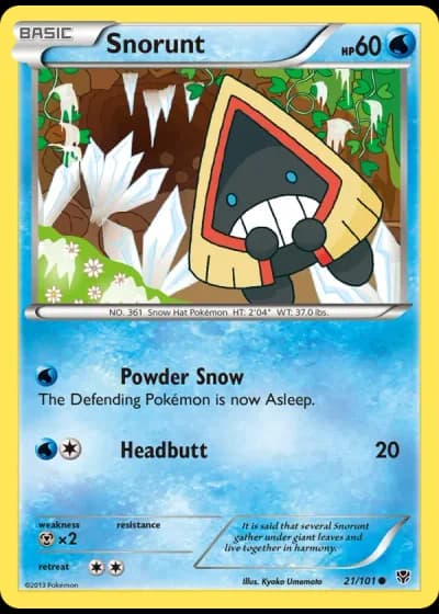 Snorunt #21/101 — Plasma Blast