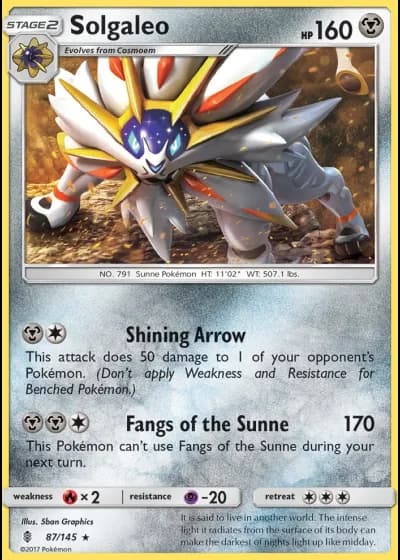 Solgaleo #87/145 — Guardians Rising
