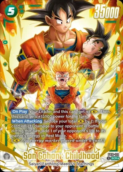 Son Gohan : Childhood (Alternative Art) FB10-122 — Cross Force (FB10)