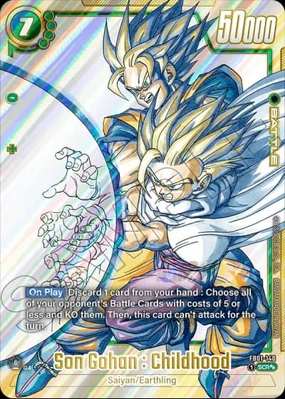 Son Gohan : Childhood SB02-140 — Manga Booster 02 (SB02)
