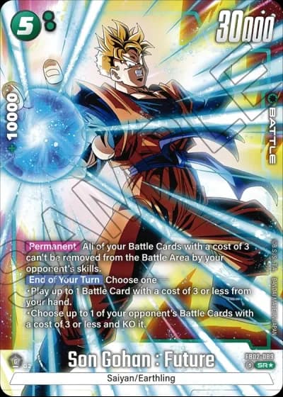 Son Gohan : Future (Alternative Art) FB02-089 — Blazing Aura (FB02)