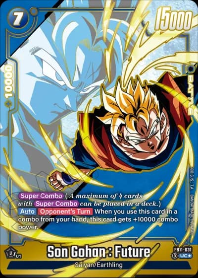 Son Gohan : Future (Alternative Art) FB11-031 — Brightness of Hope (FB11)