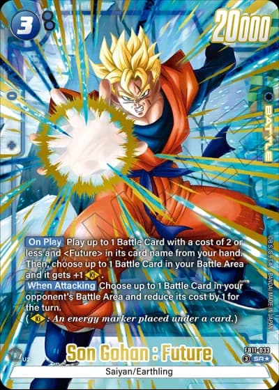 Son Gohan : Future (Alternative Art) FB11-033 — Brightness of Hope (FB11)