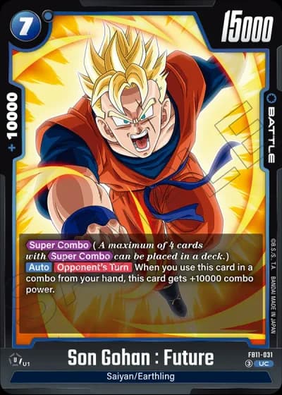 Son Gohan : Future FB11-031 — Brightness of Hope (FB11)