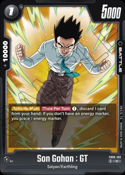 Son Gohan : GT FB09-103 — Dual Evolution (FB09)