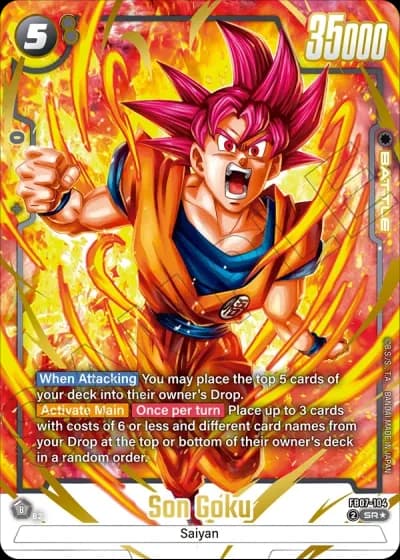 Son Goku (Alternative Art) FB07-104 — Wish for Shenron (FB07)