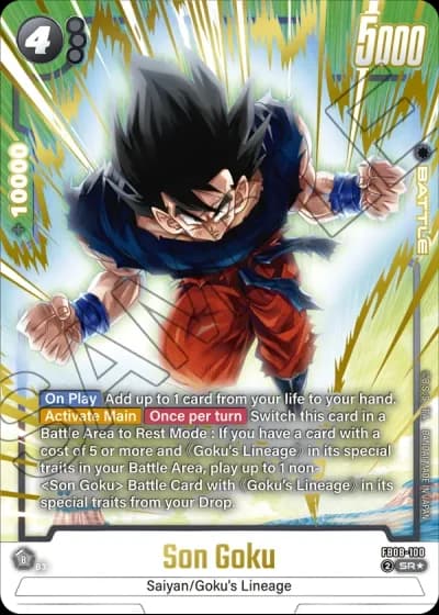 Son Goku (Alternative Art) FB08-100 — Saiyan's Pride (FB08)