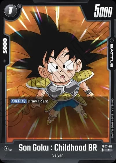 Son Goku : Childhood BR FB03-112 — Raging Roar (FB03)