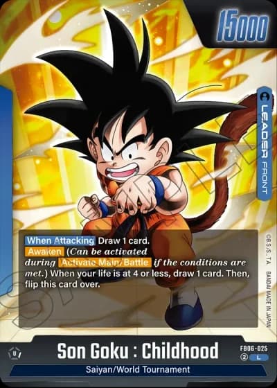 Son Goku : Childhood FB06-025 — Rivals Clash (FB06)