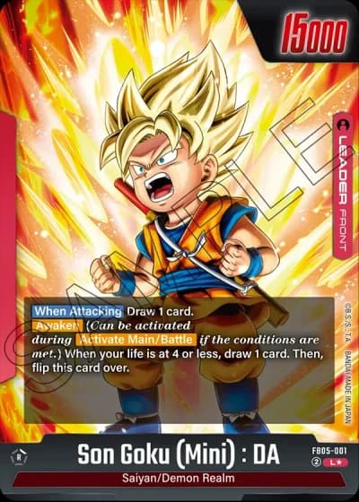 Son Goku (Mini) : DA (Alternative Art) FB05-001 — New Adventure (FB05)