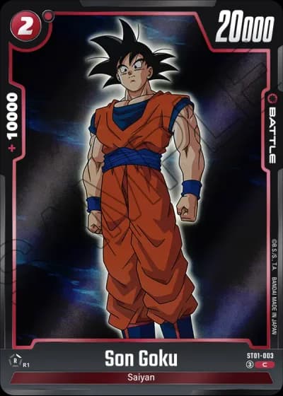 Son Goku ST01-003 — Story Booster 01 (ST01)