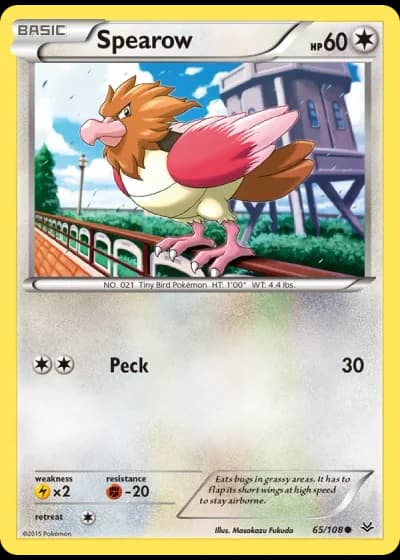 Spearow #65/108 — Roaring Skies