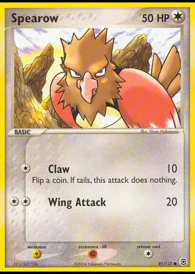 Spearow #81/112 — FireRed & LeafGreen