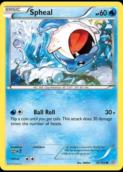 Spheal #45/160 — Primal Clash