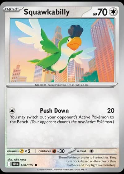 Squawkabilly #160/182 — Destined Rivals