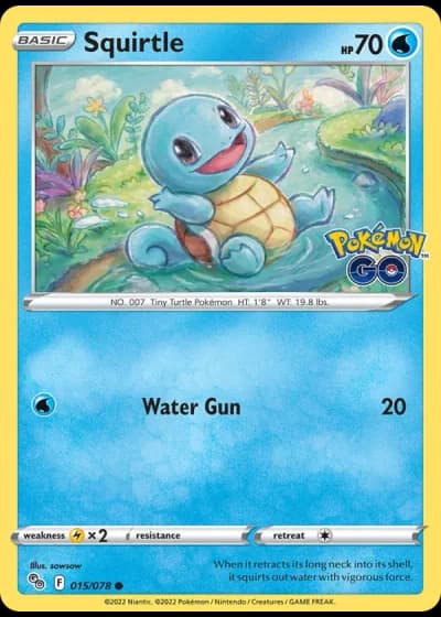 Squirtle #015/78 — Pokémon GO