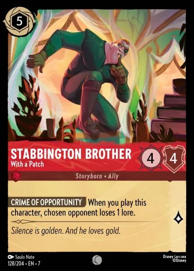 Stabbington Brother - With a Patch #128/204 — Archazia's Island