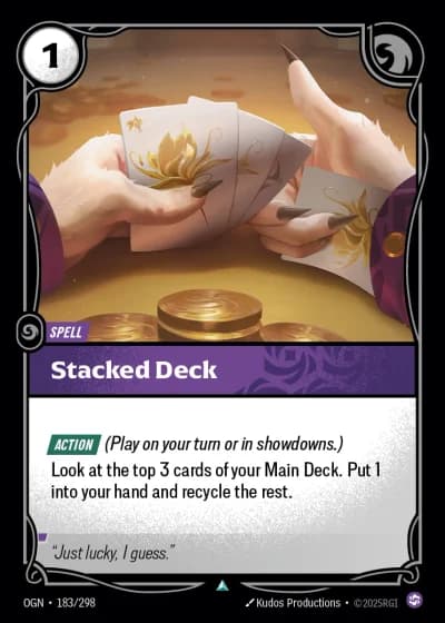 Stacked Deck #183/352 — Origins