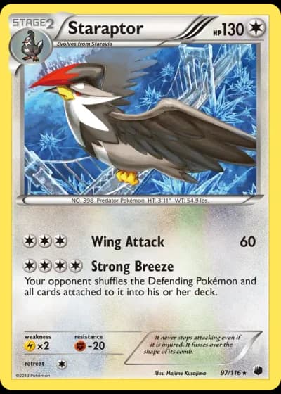 Staraptor #97/116 — Plasma Freeze