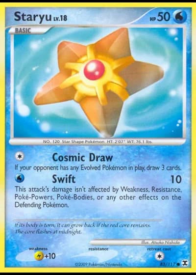 Staryu #83/111 — Rising Rivals
