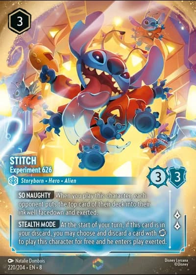 Stitch - Experiment 626 #220/204 — Reign of Jafar
