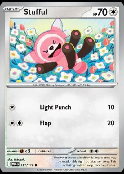 Stufful #111/132 — Mega Evolution