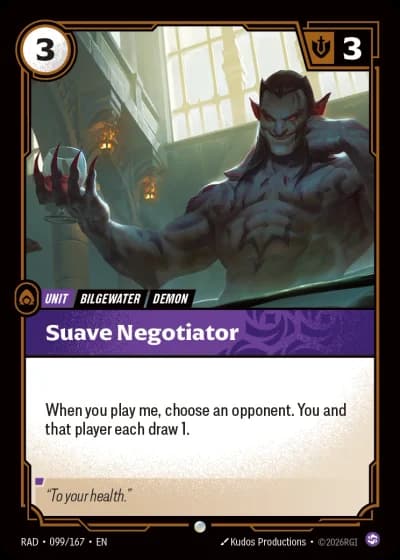 Suave Negotiator #099/189 — Radiance
