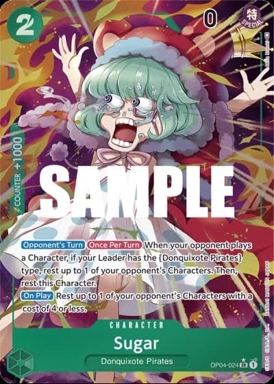 Sugar (OP04-024) (Alternative Art) — Kingdoms of Intrigue (OP04)