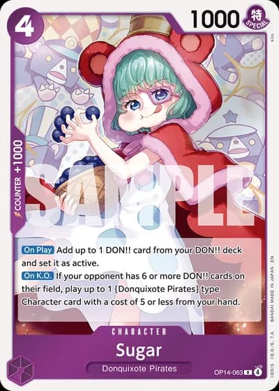 Sugar (OP14-063) — The Azure Sea's Seven (OP14-EB04)