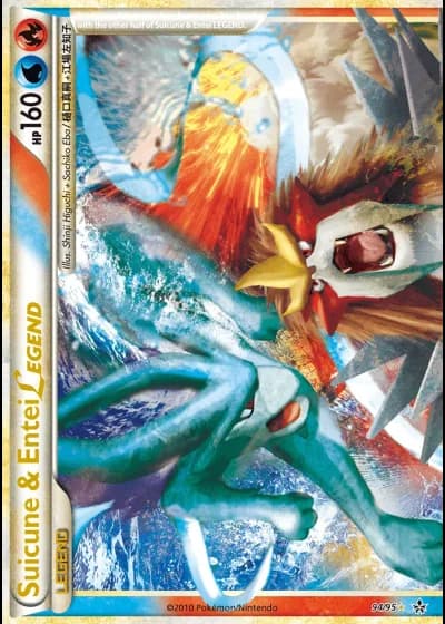 Suicune & Entei LEGEND #94/64 — World Championships 2011