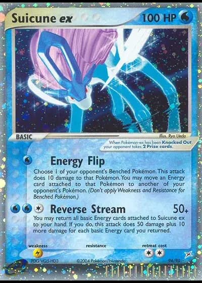 Suicune ex #94/95 — Team Magma vs Team Aqua