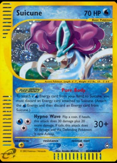 Suicune H25/147 — Aquapolis