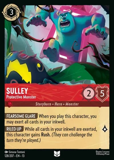 Sulley - Protective Monster #128/261 — Attack of the Vine!