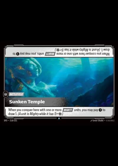 Sunken Temple #218/303 — Spiritforged