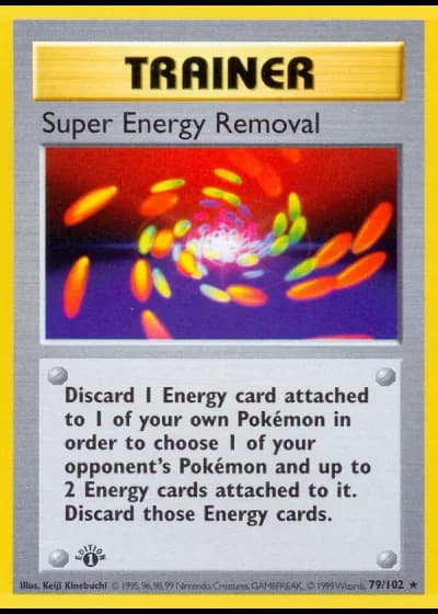 Super Energy Removal #79/102 — Base Set
