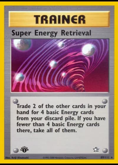 Super Energy Retrieval #89/111 — Neo Genesis