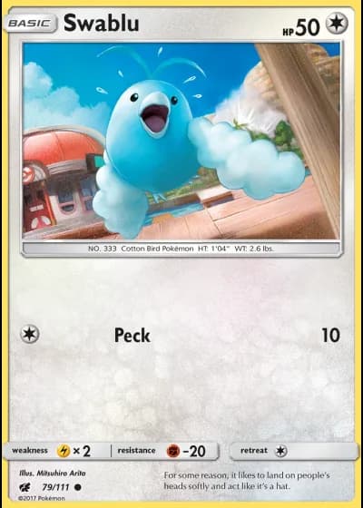 Swablu #79/111 — Crimson Invasion