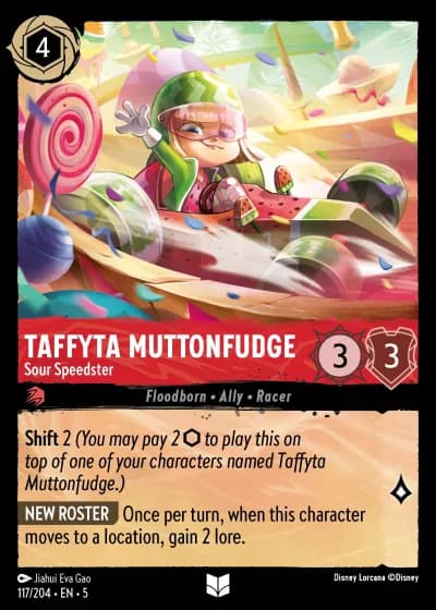 Taffyta Muttonfudge - Sour Speedster #117/204 — Shimmering Skies