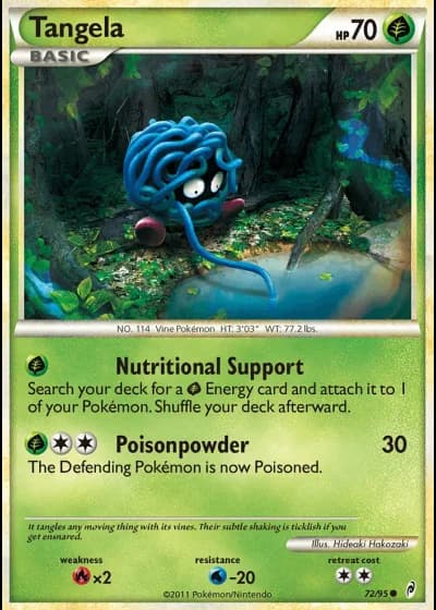 Tangela #72/95 — Richiamo delle Leggende