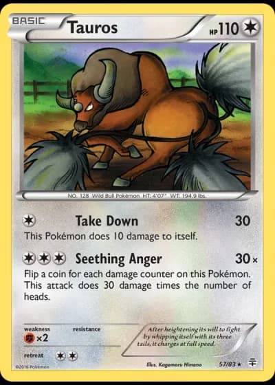 Tauros #57/83 — Generazioni