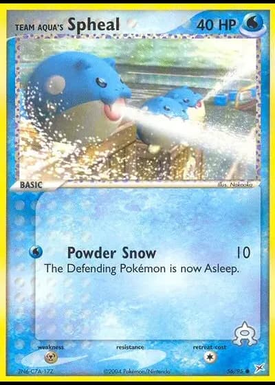 Team Aquas Seemops #56/95 — EX Team Magma vs Team Aqua