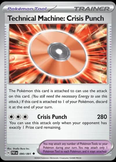 Technical Machine: Crisis Punch #090/91 — Paldean Fates