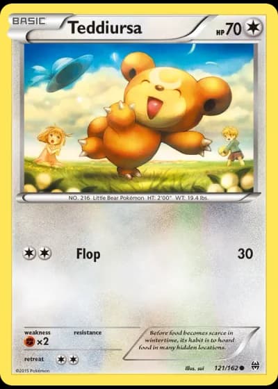 Teddiursa #121/162 — BREAKthrough