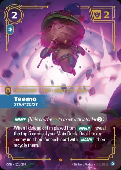 Teemo, Strategist #121/352 — Origins