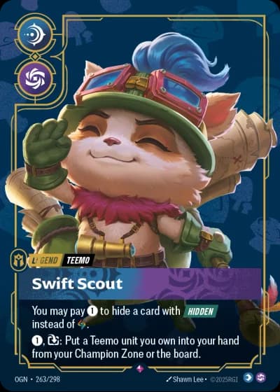 Teemo, Swift Scout #263/352 — Origins