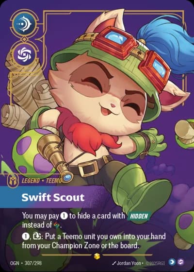 Teemo, Swift Scout #307/352 — Origins