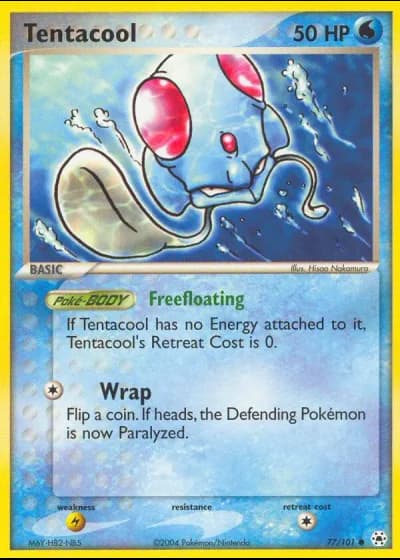 Tentacool #77/101 — Hidden Legends
