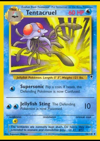 Tentacruel #66/110 — Legendary Collection